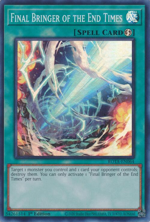 Final Bringer of the End Times [ROTA-EN064] Super Rare | The CG Realm
