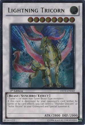 Lightning Tricorn (UTR) (DREV-EN042) - Duelist Revolution Unlimited