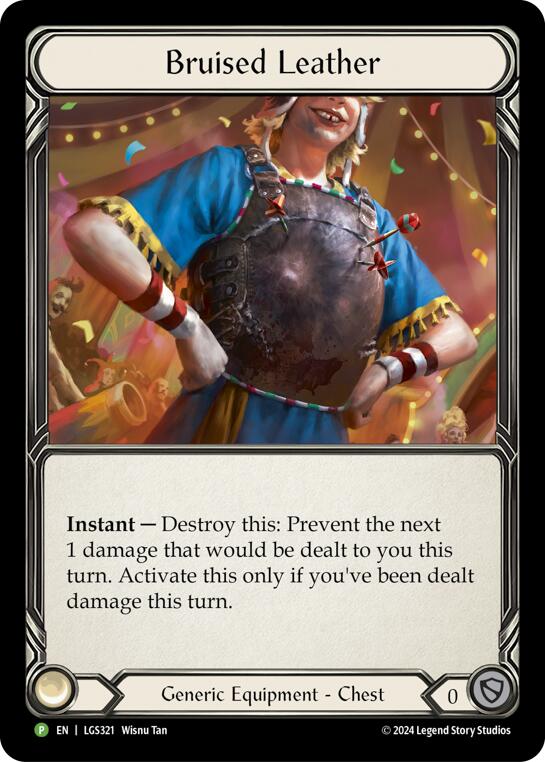 Bruised Leather - LGS321 [LGS321] (Promo)  Rainbow Foil | The CG Realm