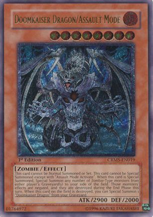 Doomkaiser Dragon/Assault Mode (UTR) (CRMS-EN019) - Crimson Crisis Unlimited
