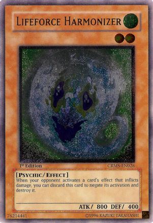 Lifeforce Harmonizer (UTR) (CRMS-EN026) - Crimson Crisis Unlimited