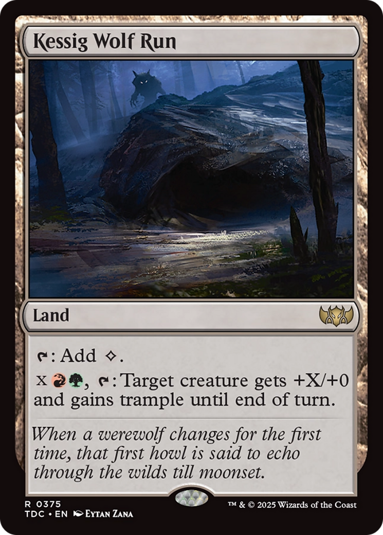 Kessig Wolf Run [Tarkir: Dragonstorm Commander] | The CG Realm