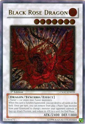 Black Rose Dragon (UTR) (CSOC-EN039) - Crossroads of Chaos Unlimited
