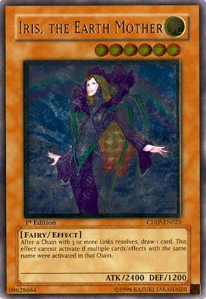 Iris, the Earth Mother (UTR) (CDIP-EN025) - Cyberdark Impact Unlimited