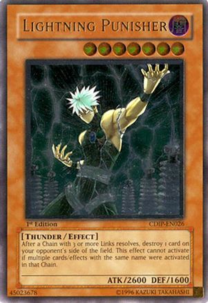 Lightning Punisher (UTR) (CDIP-EN026) - Cyberdark Impact Unlimited