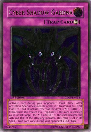 Cyber Shadow Gardna (UTR) (CDIP-EN058) - Cyberdark Impact 1st Edition