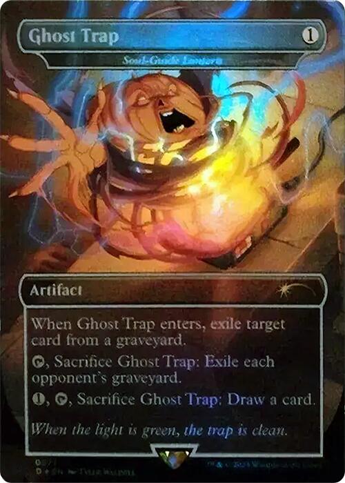 Ghost Trap - Soul-Guide Lantern (Rainbow Foil) [Secret Lair Drop Series] | The CG Realm