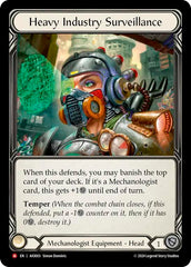 Heavy Industry Surveillance [AIO003] (Armory Deck: Dash)  Rainbow Foil | The CG Realm