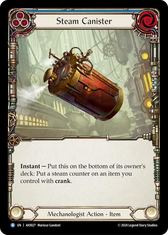 Steam Canister [AIO027] (Armory Deck: Dash) | The CG Realm