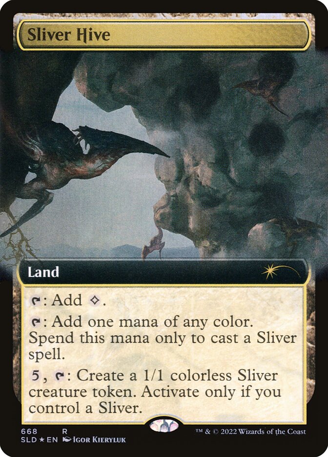 Sliver Hive (Extended Art) [Secret Lair Drop Promos] | The CG Realm