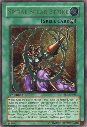 Spiral Spear Strike (UTR) (FET-EN043) - Flaming Eternity Unlimited