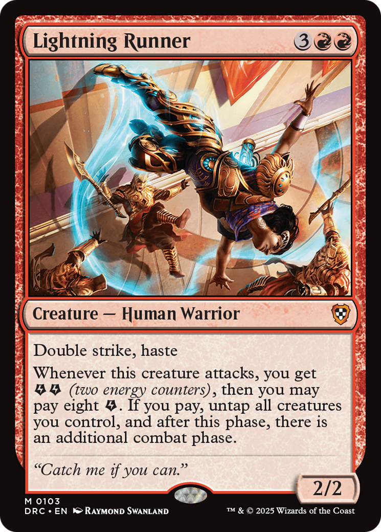 Lightning Runner [Aetherdrift Commander] | The CG Realm