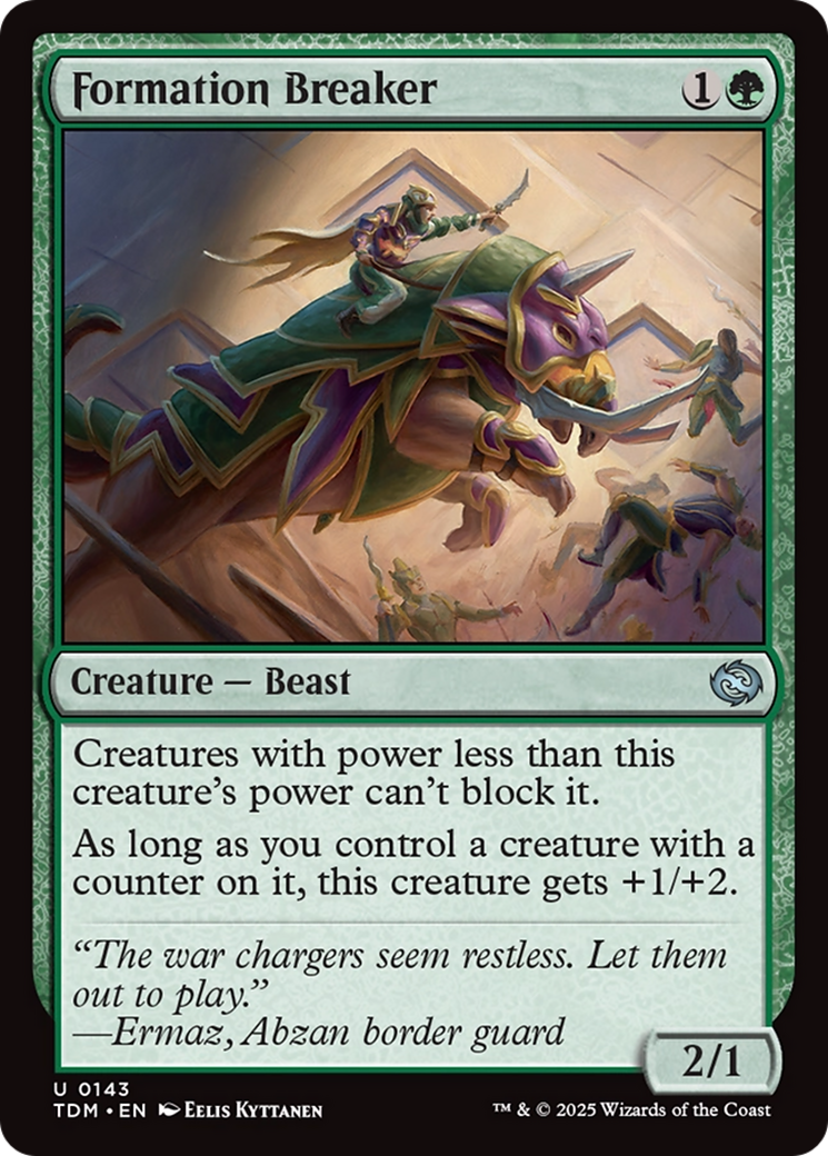 Formation Breaker [Tarkir: Dragonstorm] | The CG Realm