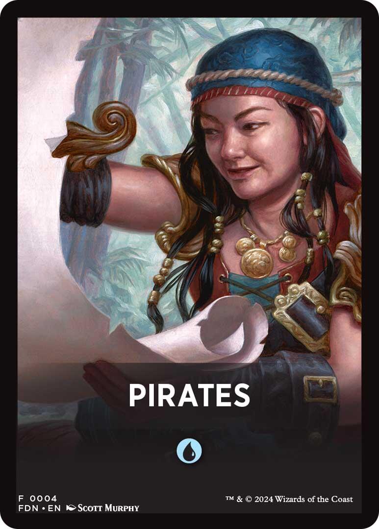 Pirates Theme Card [Foundations Tokens] | The CG Realm