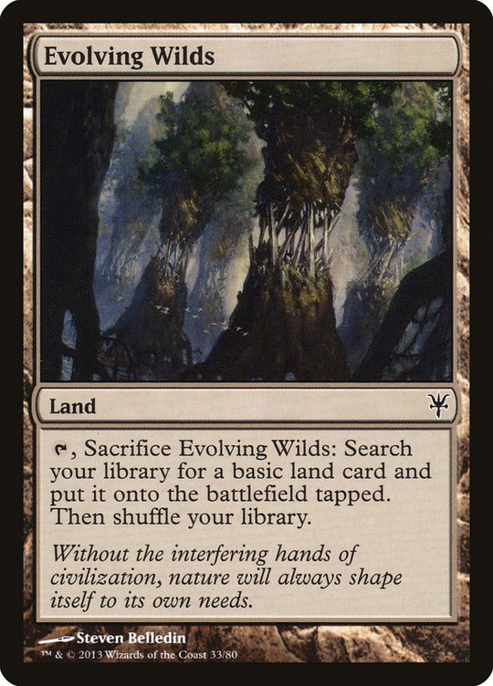 Evolving Wilds (DDK-033) - Duel Decks: Sorin vs. Tibalt