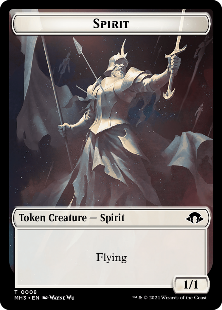 Phyrexian Germ // Spirit (0008) Double-Sided Token (MH3-16 // 8) - Modern Horizons 3 Foil