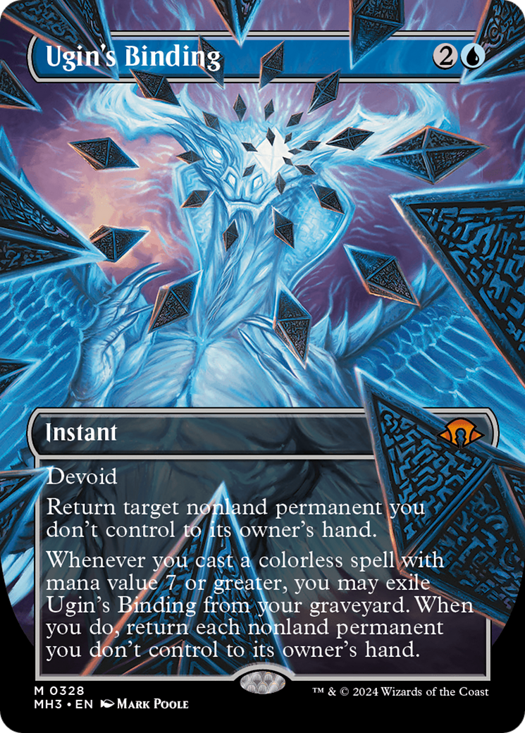 Ugin's Binding (Borderless) [Modern Horizons 3] | The CG Realm