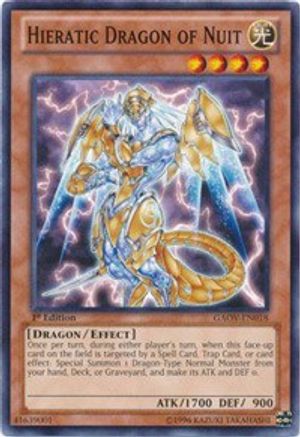 Hieratic Dragon of Nuit (GAOV-EN018) - Galactic Overlord Unlimited