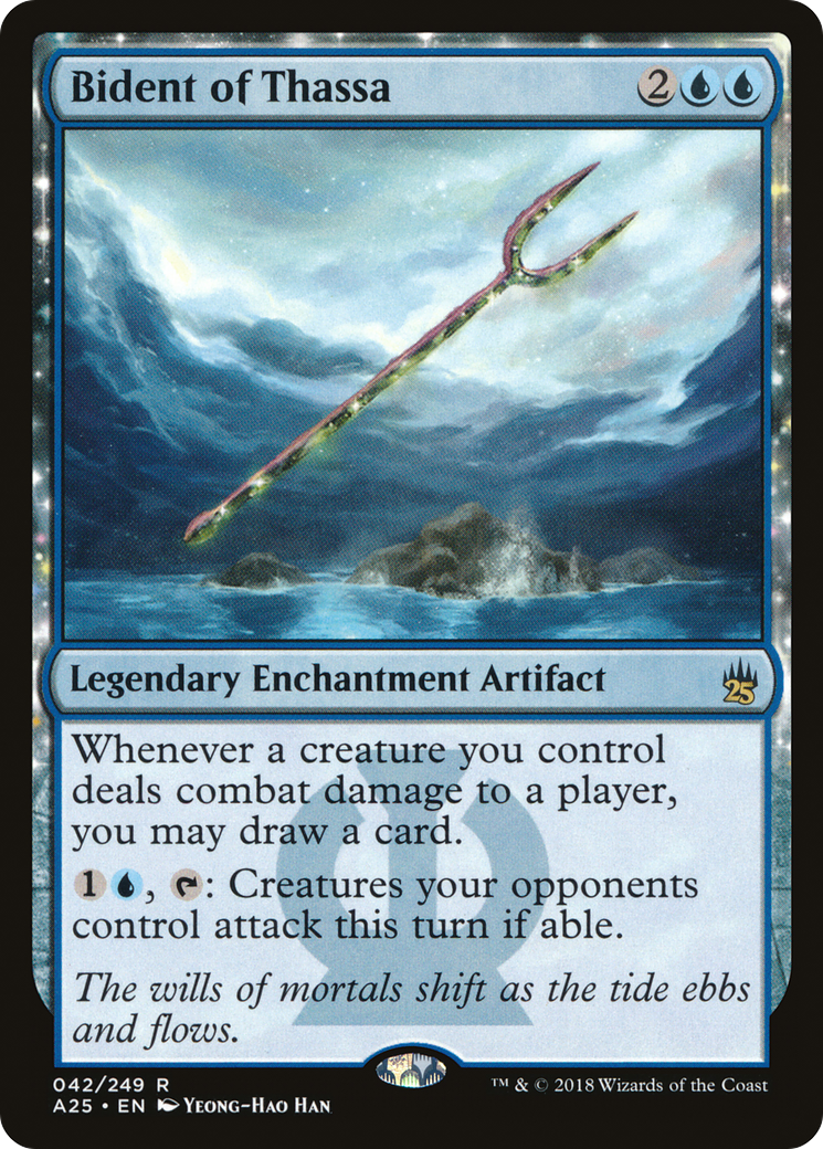 Bident of Thassa (A25-042) - Masters 25: (enchantment)