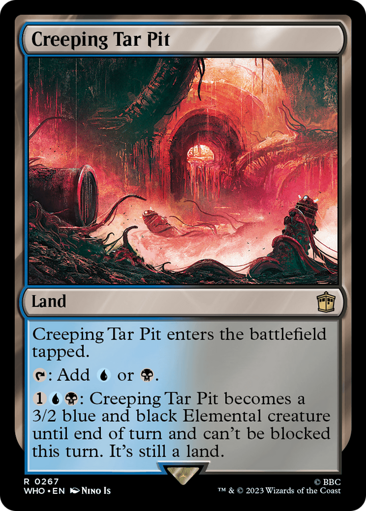 Creeping Tar Pit [Doctor Who] | The CG Realm