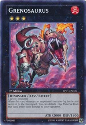 Grenosaurus (BP01-EN026) - Battle Pack: Epic Dawn Unlimited