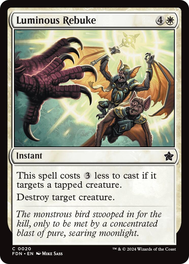 Luminous Rebuke [Foundations] | The CG Realm