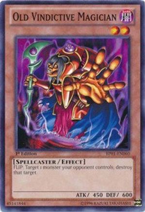 Old Vindictive Magician (BP01-EN060) - Battle Pack: Epic Dawn Unlimited