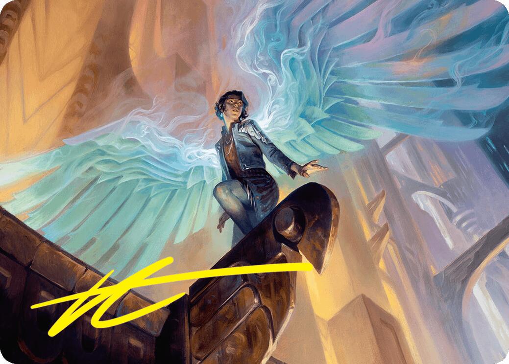 Giada, Font of Hope Art Card (20/54) (Gold-Stamped Signature) [Foundations Art Series] | The CG Realm