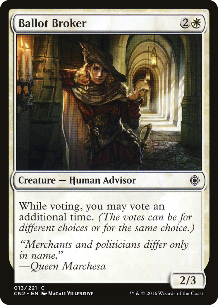 Ballot Broker (CN2-013) - Conspiracy: Take the Crown
