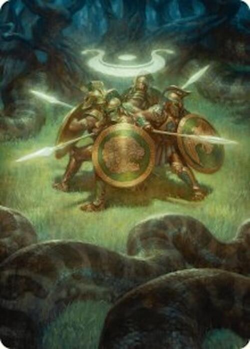 Anthem of Champions Art Card (47/54) [Foundations Art Series] | The CG Realm