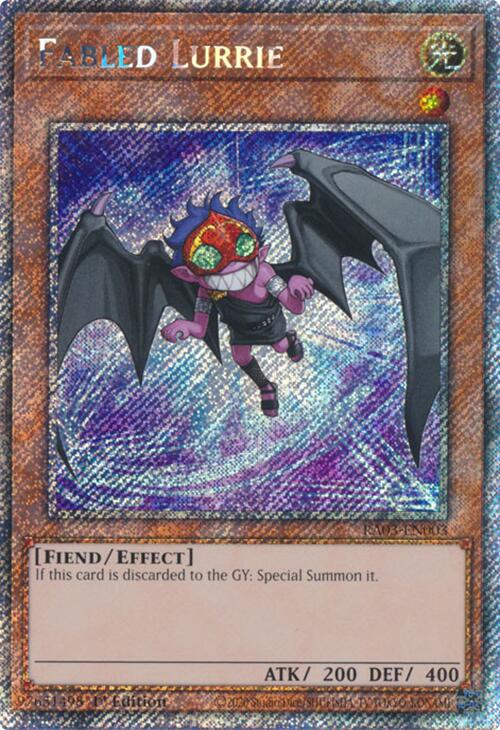 Fabled Lurrie (Platinum Secret Rare) [RA03-EN003] Platinum Secret Rare | The CG Realm