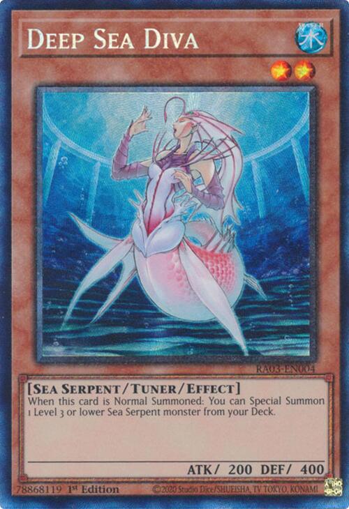 Deep Sea Diva (CR) [RA03-EN004] Prismatic Collector's Rare | The CG Realm