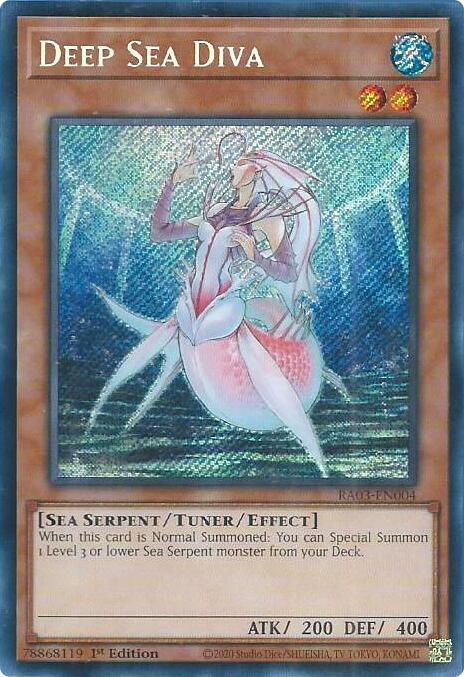 Deep Sea Diva (Secret Rare) [RA03-EN004] Secret Rare | The CG Realm