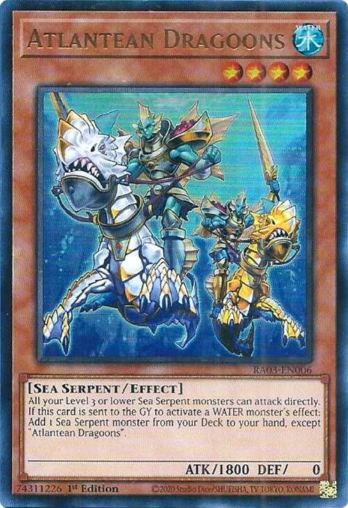 Atlantean Dragoons (UR) [RA03-EN006] Ultra Rare | The CG Realm