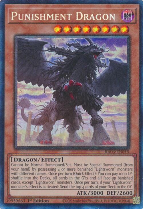 Punishment Dragon (CR) [RA03-EN015] Prismatic Collector's Rare | The CG Realm