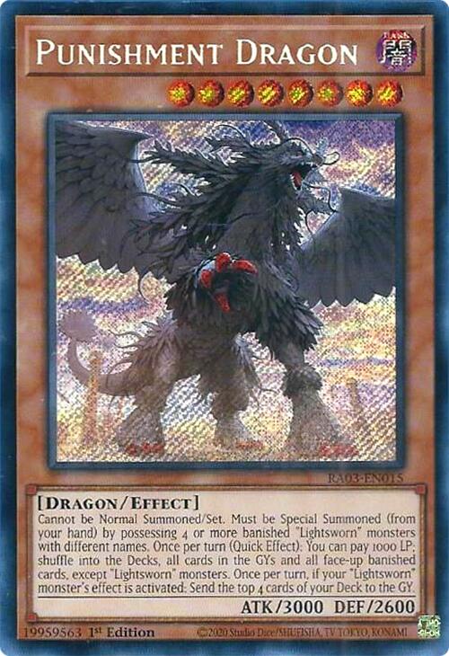 Punishment Dragon (Secret Rare) [RA03-EN015] Secret Rare | The CG Realm
