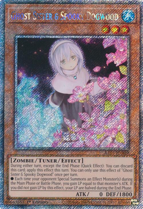 Ghost Sister & Spooky Dogwood (Platinum Secret Rare) [RA03-EN020] Platinum Secret Rare | The CG Realm