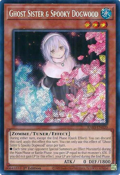 Ghost Sister & Spooky Dogwood (Secret Rare) [RA03-EN020] Secret Rare | The CG Realm