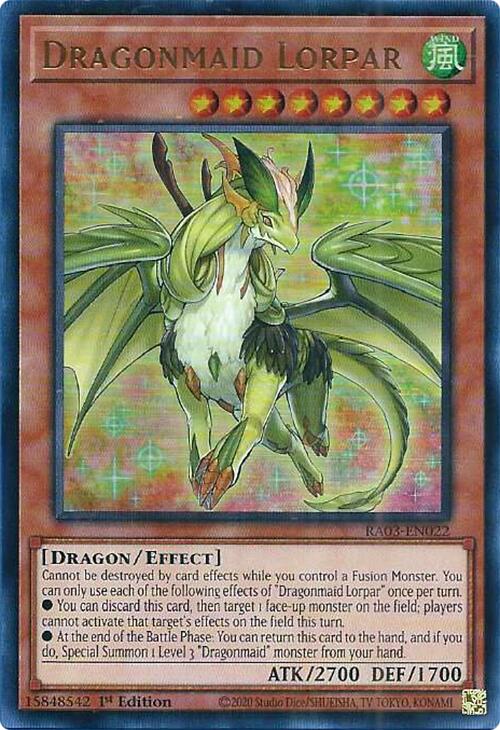 Dragonmaid Lorpar (UR) [RA03-EN022] Ultra Rare | The CG Realm
