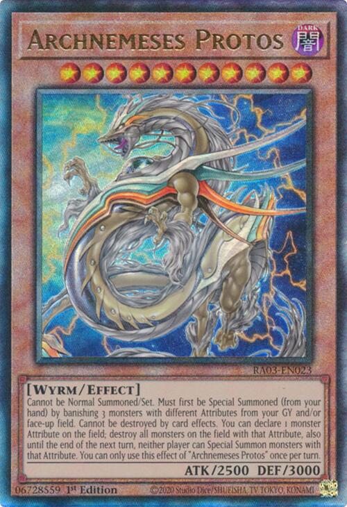 Archnemeses Protos (UTR) [RA03-EN023] Prismatic Ultimate Rare | The CG Realm