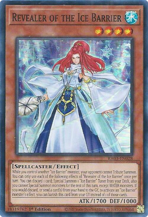 Revealer of the Ice Barrier [RA03-EN028] Super Rare | The CG Realm