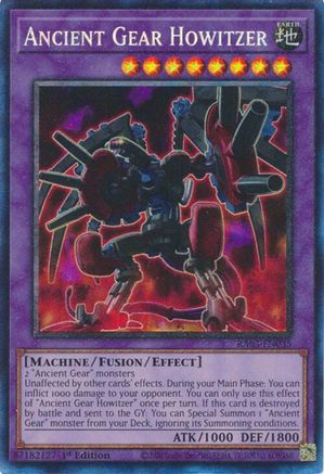 Ancient Gear Howitzer (PCR) (RA03-EN035) - Quarter Century Bonanza 1st Edition