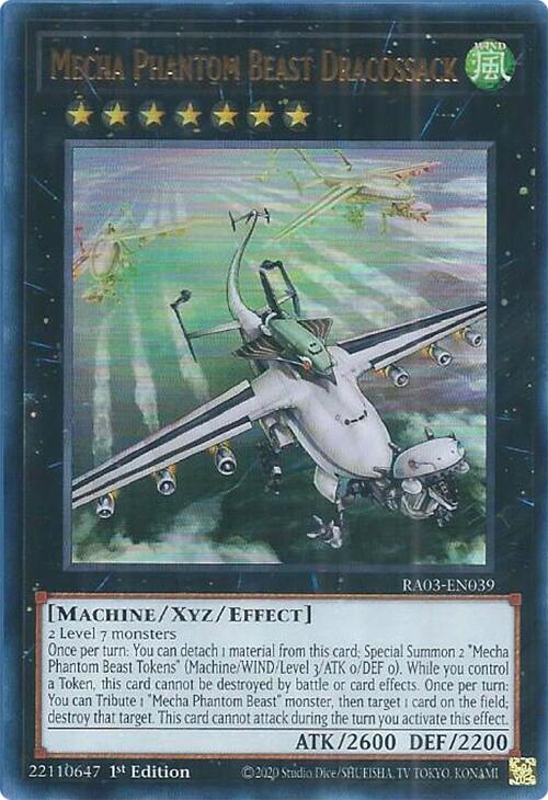 Mecha Phantom Beast Dracossack (UR) [RA03-EN039] Ultra Rare | The CG Realm