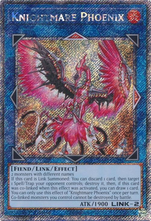 Knightmare Phoenix (Platinum Secret Rare) [RA03-EN042] Platinum Secret Rare | The CG Realm