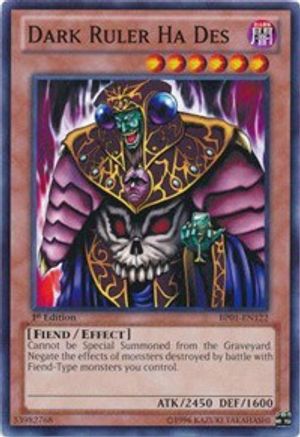 Dark Ruler Ha Des (BP01-EN122) - Battle Pack: Epic Dawn Unlimited