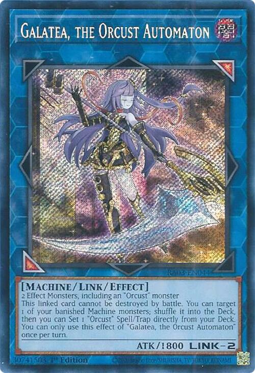 Galatea, the Orcust Automaton (Secret Rare) [RA03-EN044] Secret Rare | The CG Realm