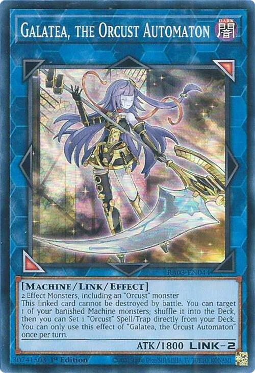 Galatea, the Orcust Automaton [RA03-EN044] Super Rare | The CG Realm