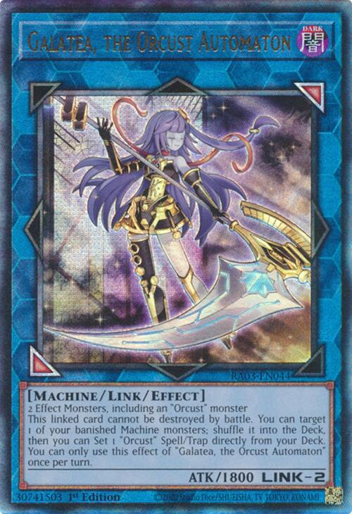 Galatea, the Orcust Automaton (UTR) [RA03-EN044] Prismatic Ultimate Rare | The CG Realm