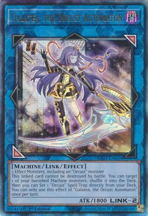 Galatea, the Orcust Automaton (PUR) (RA03-EN044) - Quarter Century Bonanza 1st Edition