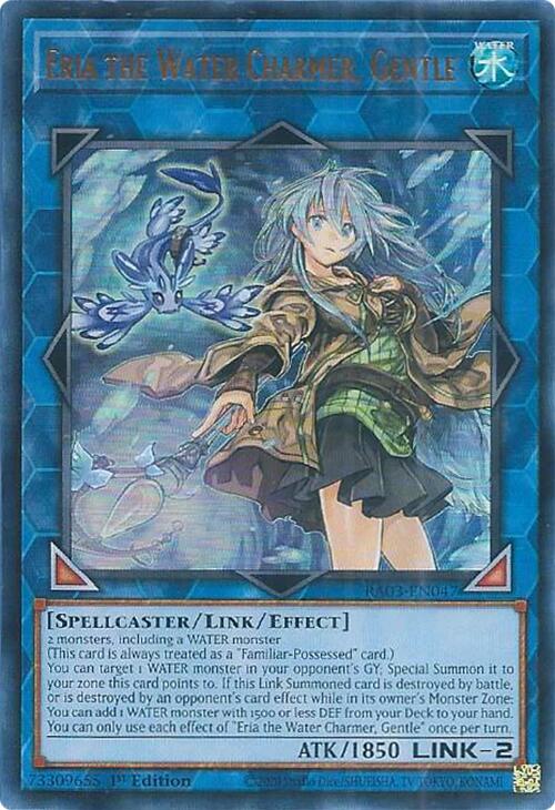 Eria the Water Charmer, Gentle (UR) [RA03-EN047] Ultra Rare | The CG Realm